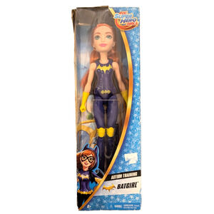 DC Comics Super Hero Girl Batgirl 12in Doll Mattel NIB Action Figure Box Flaw